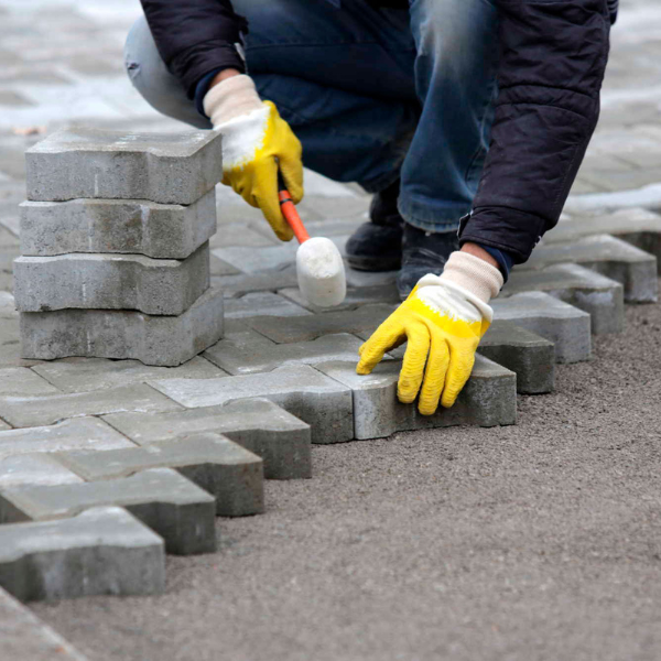 Premium paver installation and repair services by PatioShield, creating elegant, durable outdoor surfaces and r